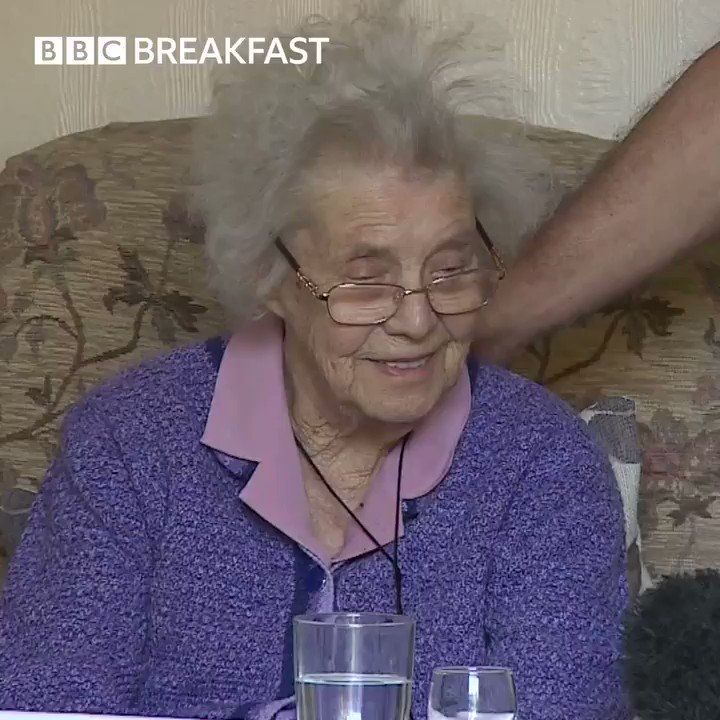 BBC Breakfast (@BBCBreakfast) on Twitter photo 09/04/2020 12:05:00 At 97-year-old great-grandma Joyce has recovered from coronavirus 💕 At 97-year-old great-grandma Joyce has recovered from coronavirus 💕