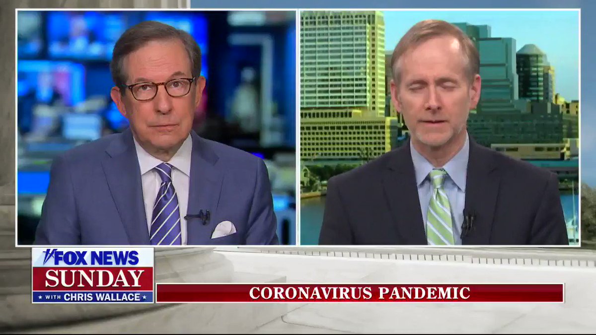 Donald Trump is flipping out because Chris Wallace just blamed him live on Fox News for screwing up the response to Covid19. Whatever you do, don’t retweet this video. It might give Trump a heart attack if this goes viral. https://t.co/K9kQGcLr6p