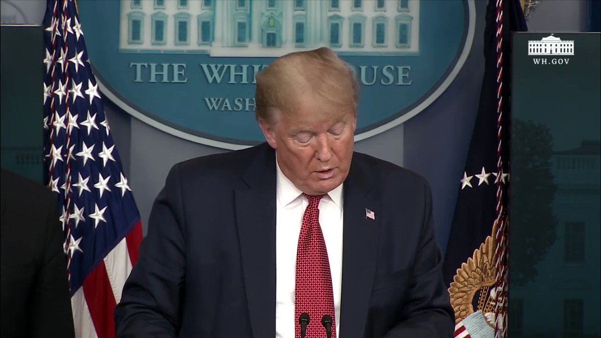 The White House (@WhiteHouse) on Twitter photo 16/04/2020 23:15:15 It's time to prepare for the next front in our war: Opening Up America Again. It's time to prepare for the next front in our war: Opening Up America Again.