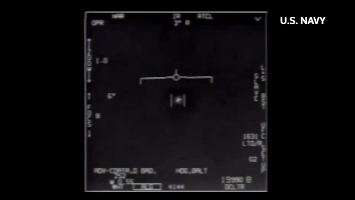 Pentagon declassifies three previously leaked videos taken by U.S. Navy pilots that show ‘unidentified aerial phenomena,' which some claim are UFOs https://t.co/Yb7NYulgJ0