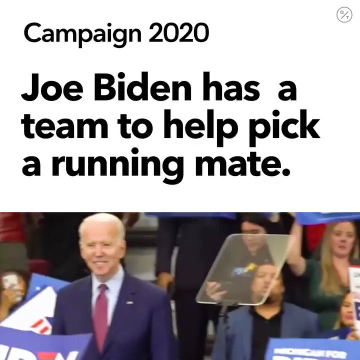 Who will be Joe Biden's running mate?