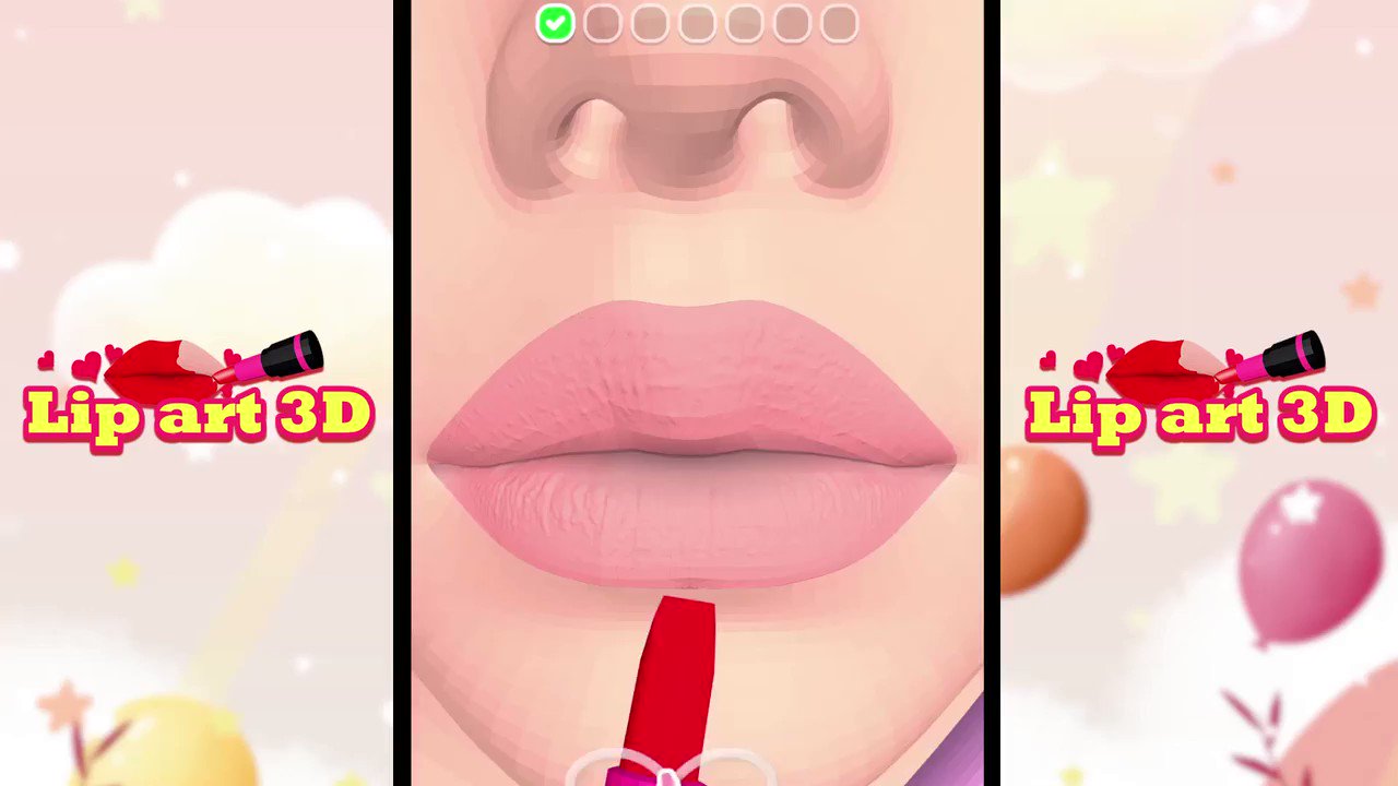Lip Art 3D (3d_lip) / Twitter