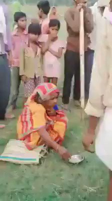 Md Asif Khan‏‎‎‎‎‎‎ - Happening in 21st century!  3 women were accused of witchcraft, they were beaten up, paraded half naked and tonsured, forced to consume faeces and urine by villagers.  This shameful incident happened in Muzaffarpur, Bihar [2:16x224p]-&gt; 