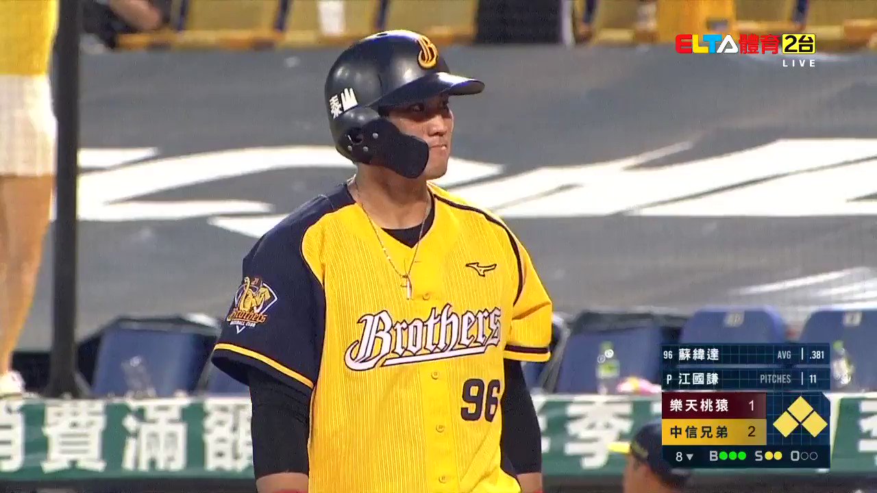 台湾野球 中信兄弟ユニフォーム L 新品タグ付き