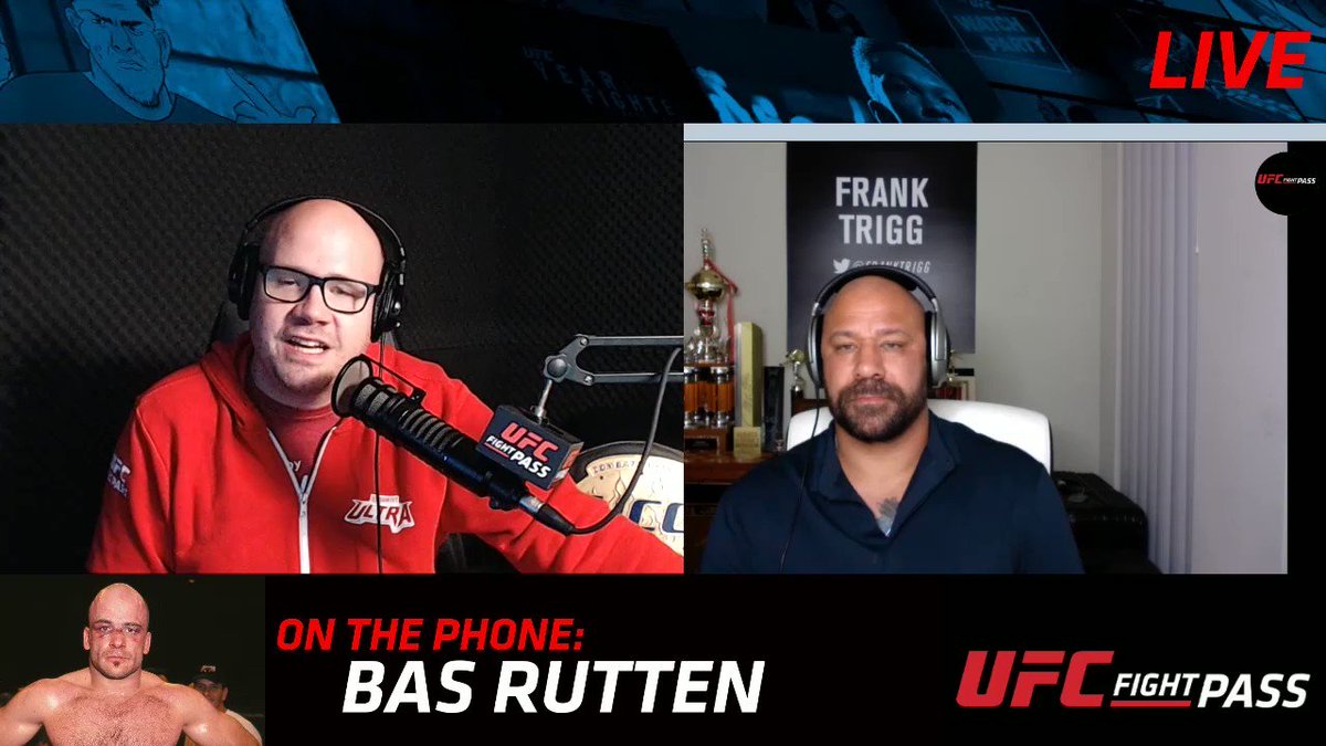 The great @BasRuttenMMA joins @TJDeSantis & @FRANKTRIGG to discuss the induction of Kevin Randleman into the #HoF... https://t.co/5jR40tIoUT