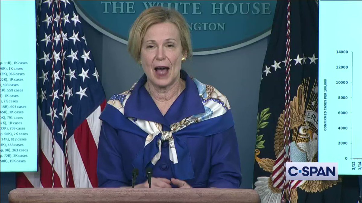 @cspan's photo on Dr. Birx