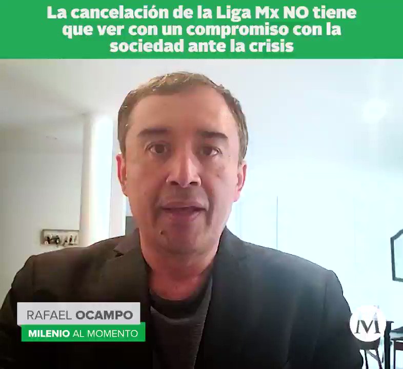 ▶ "Quienes manejan el futbol se han quedado cortos ante esta pandemia"
⚽ "La Liga MX es de las pocas en el mundo que juegan dos torneos por año"
La opinión de @rocampo en #MILENIOAlMomento https://t.co/LlKlsOR46m