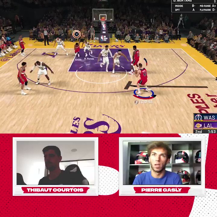 🎮🏀 @NBA2K Sundays
Avec @ThibautCourtois & @PierreGasly!
RDV demain soir, 21H00!
#TakeOnThibaut | #NBATogetherLive https://t.co/epnMnh34yN