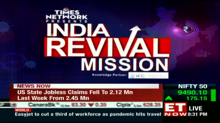 #ETNOWExclusive | How has the #CoronavirusLockdown affected the #FMCG sector? Tune in as @NestleIndia Chairman Suresh Narayanan speaks to ET NOW on the road to revival https://t.co/cWd5b7hZgu