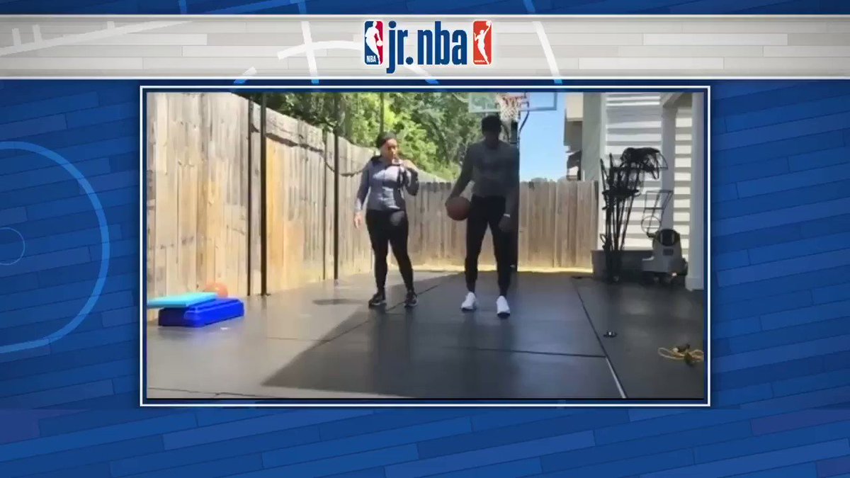 O exercício de Pulos Laterais vai testar a sua força e equilíbrio! Não fique parado e publique o treino do @jrnba usando as hashtags #JrNBAemCasa e #JrNBAatHome. https://t.co/KguCMpCDxM