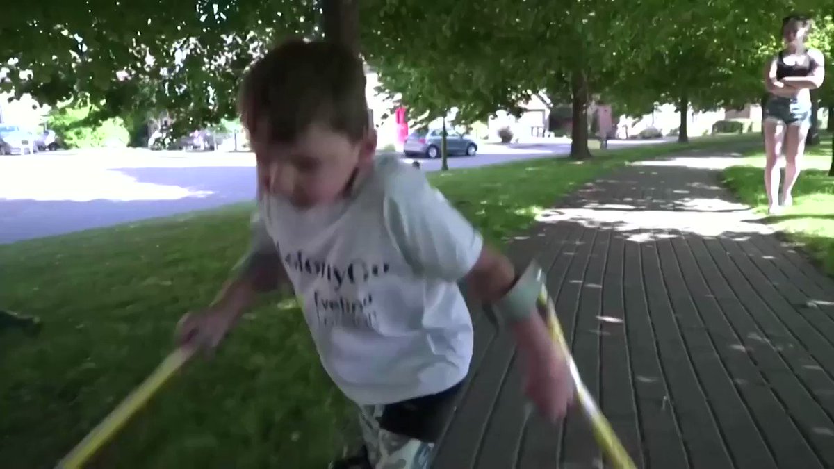 ICYMI: A five-year-old British boy is following in the footsteps of national hero Captain Tom Moore. Tony Hudgell has raised more than $1.2 million for the hospital that saved his life by walking more than six miles on his new prosthetic legs https://t.co/47ddRc9fUw https://t.co/wk1ljEvcms