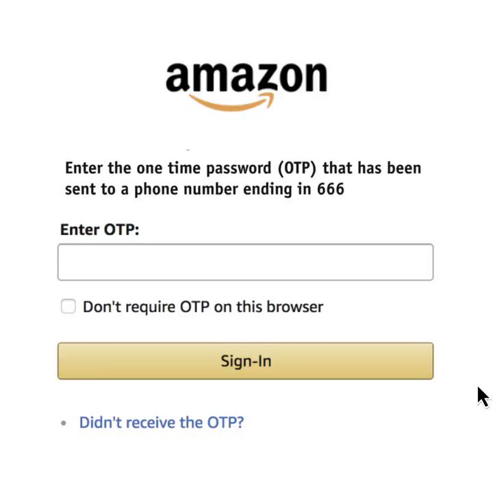 Prime Video UK on Twitter "Will never not misread 'one time passcode