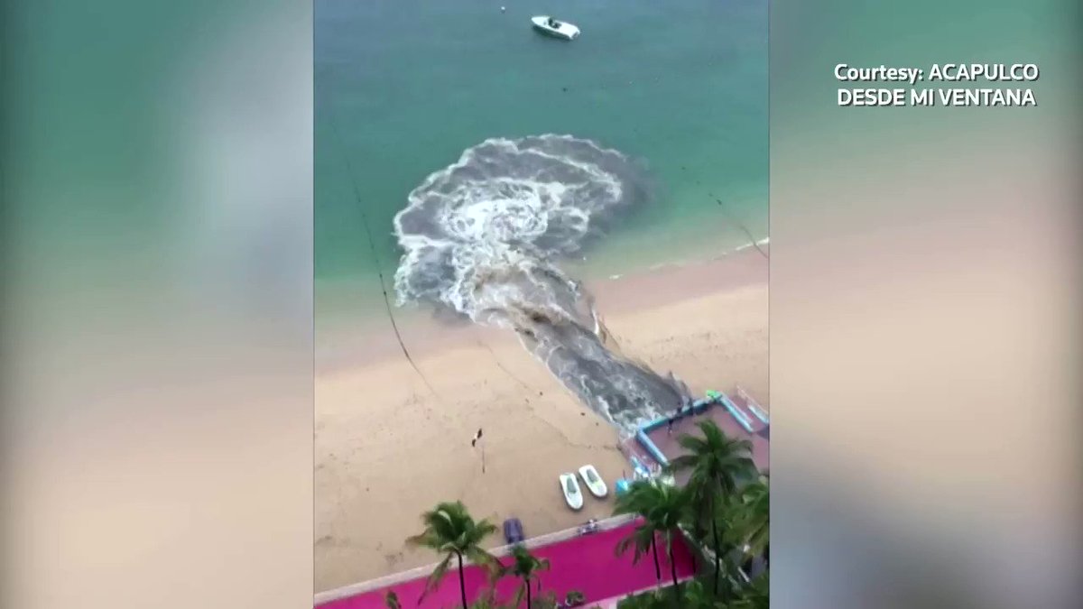 Wastewater runoff sparks contamination fears in Mexico's iconic Acapulco bay https://t.co/V44O03r2sT