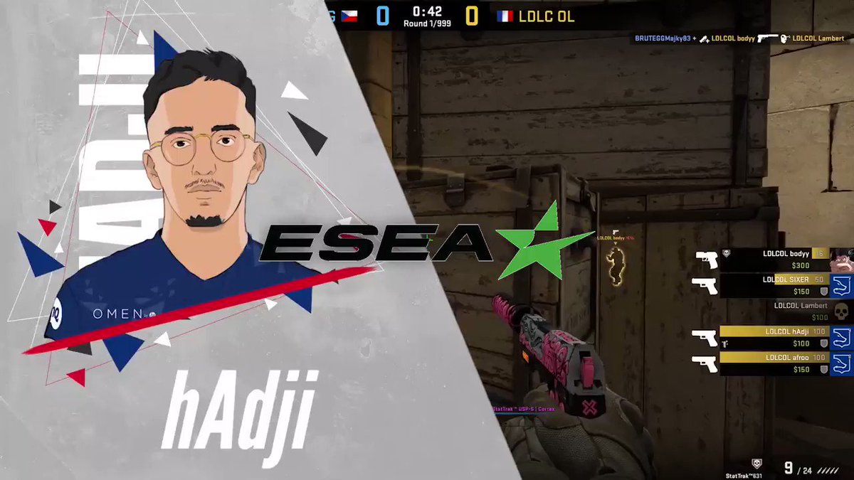 8 balles, 4 kills. @hAdjiCSGO donne le ton. 👏
@ESEA Advanced #GoFoxes
📺 https://t.co/4QFHNF7t7j https://t.co/m3GfUgj8sy