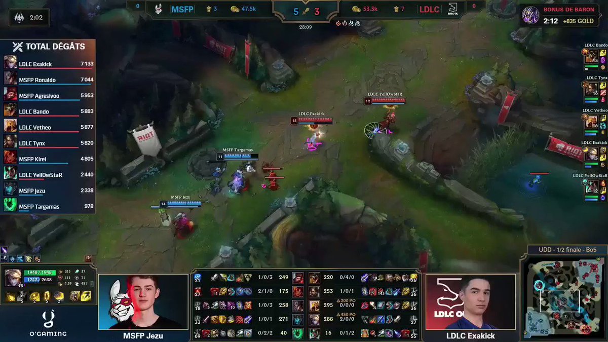 LE SNIIPE de @Exakick ! Ce qui conclut cette première game sur une victoire ! 🦊
📺 https://t.co/arCW9gxFgC https://t.co/Mzc9sXLhMQ