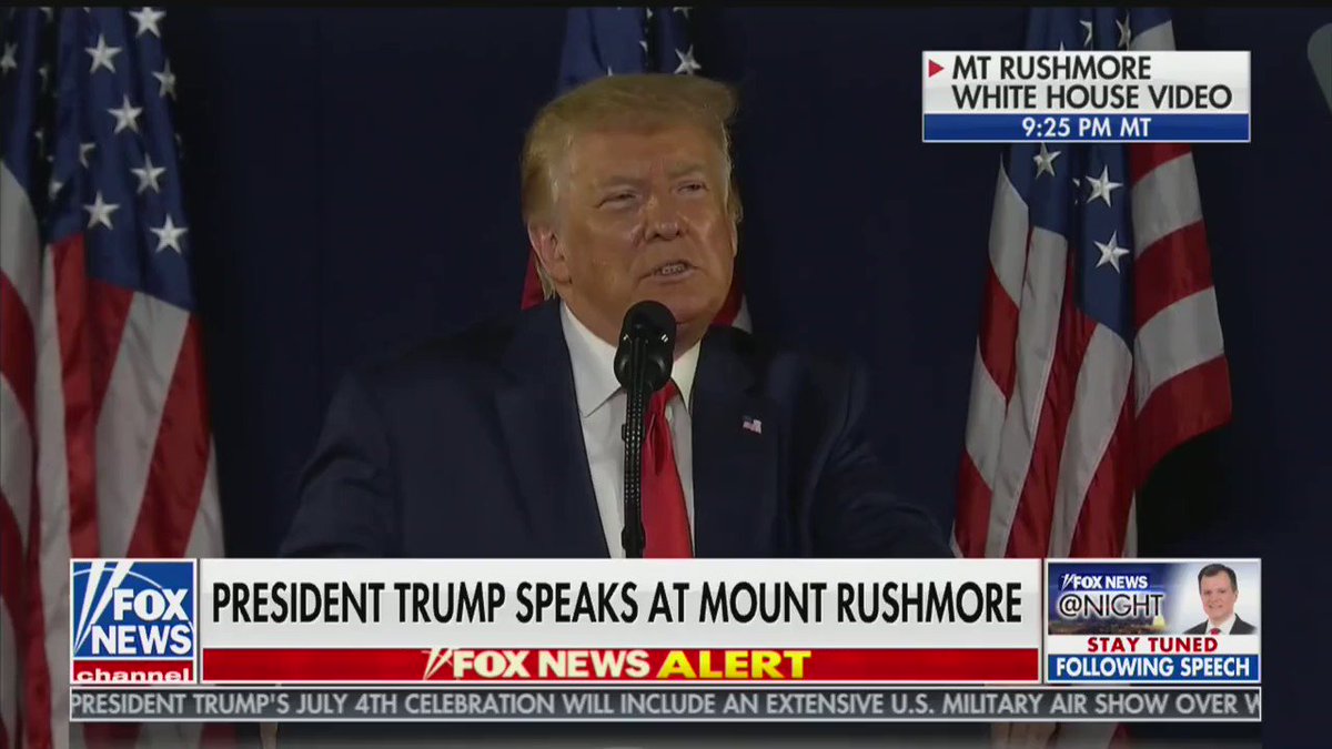 Trump War Room - Text TRUMP to 88022 (@TrumpWarRoom) on Twitter photo 2020-07-07 02:51:14 @realDonaldTrump @seanhannity @FoxNews President @realDonaldTrump: “Americans harnessed electricity, split the atom & gave the world the telephone & internet. We settled the Wild West, won two world wars, landed American astronauts on the Moon & one day very soon we will plant our flag on Mars @realDonaldTrump @seanhannity @FoxNews President @realDonaldTrump: “Americans harnessed electricity, split the atom & gave the world the telephone & internet. We settled the Wild West, won two world wars, landed American astronauts on the Moon & one day very soon we will plant our flag on Mars