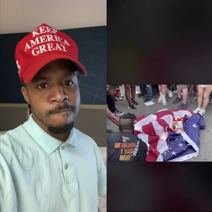 DISGRACEFUL & DISRESPECTFUL
They are burning the American Flag
It’s a Free Country and you are Free to Leave.
What would happen if they did this in another country ??
Would they get away with this ?
RT 👉 #RespectTheFlag
#HappyFourthOfJuly https://t.co/YezUQwXZdQ