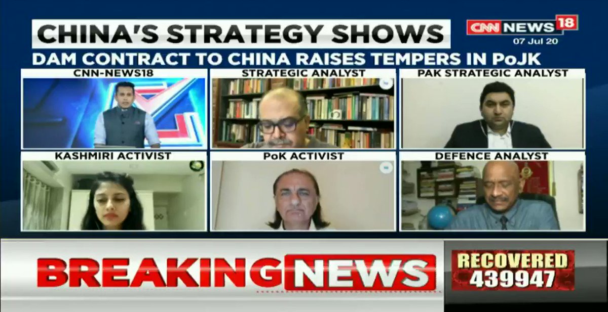 #ExpansionistChina – Who has given authority to a third party (China) to make an investment in a disputed territory, @AmjadAyubMirza1 (Pok Political Activist), tells @AnchorAnandN on #TheRightStand. https://t.co/DTNnSSg0FN