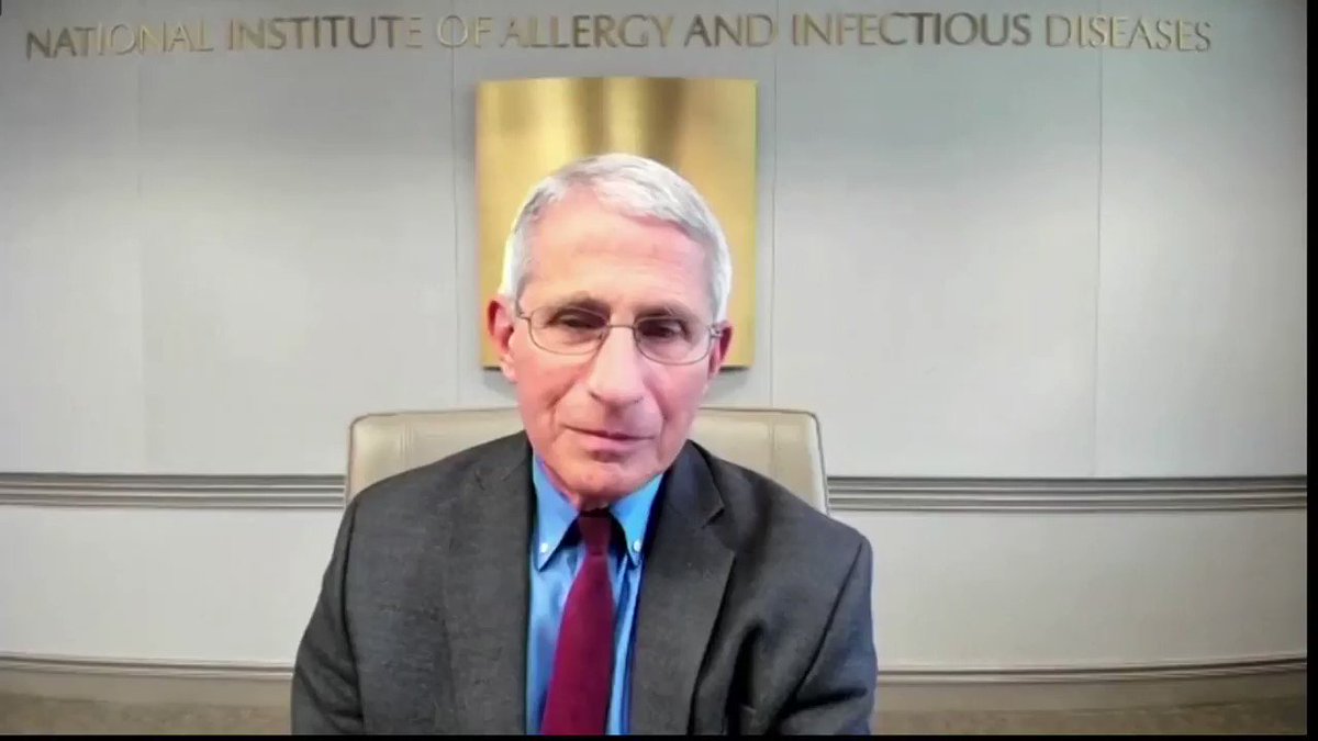 ‘There’s no place for that when making public health recommendations’ — Dr. Fauci spoke out against the politicalization of public health issues https://t.co/4yJTr46zQD