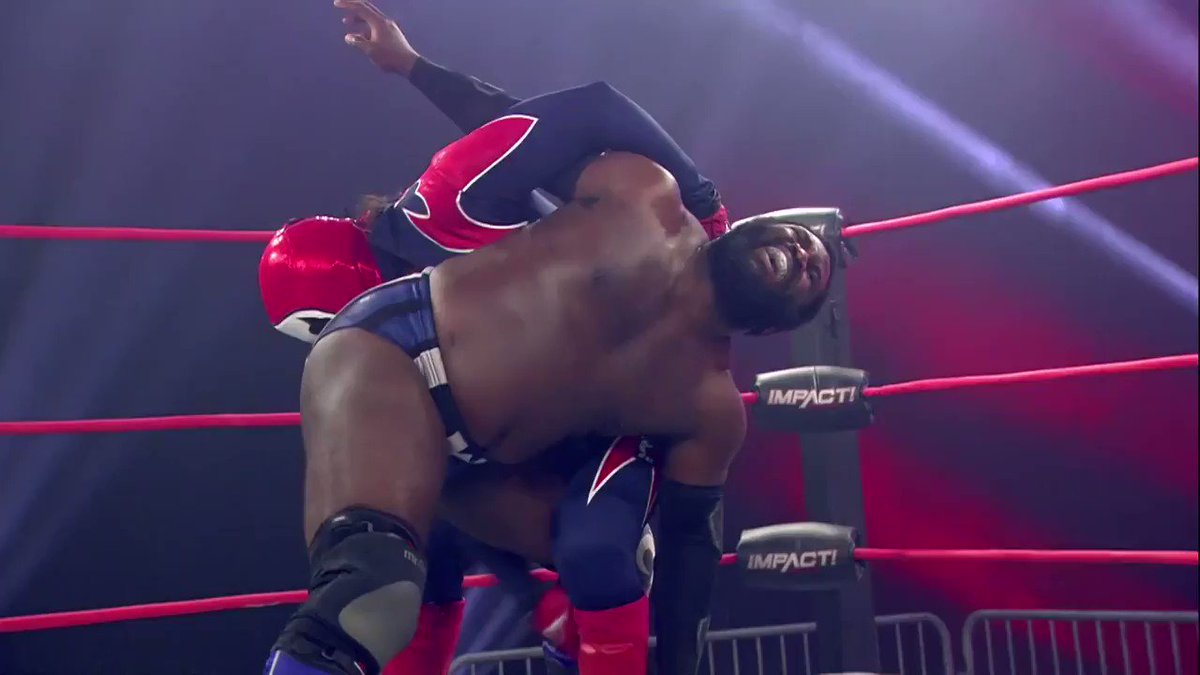 SWINGER-cide wasn't exactly impressive as he challenged @Willie_Mack for the X-Division Championship. #IMPACTonAXSTV https://t.co/HnfFNTFByy