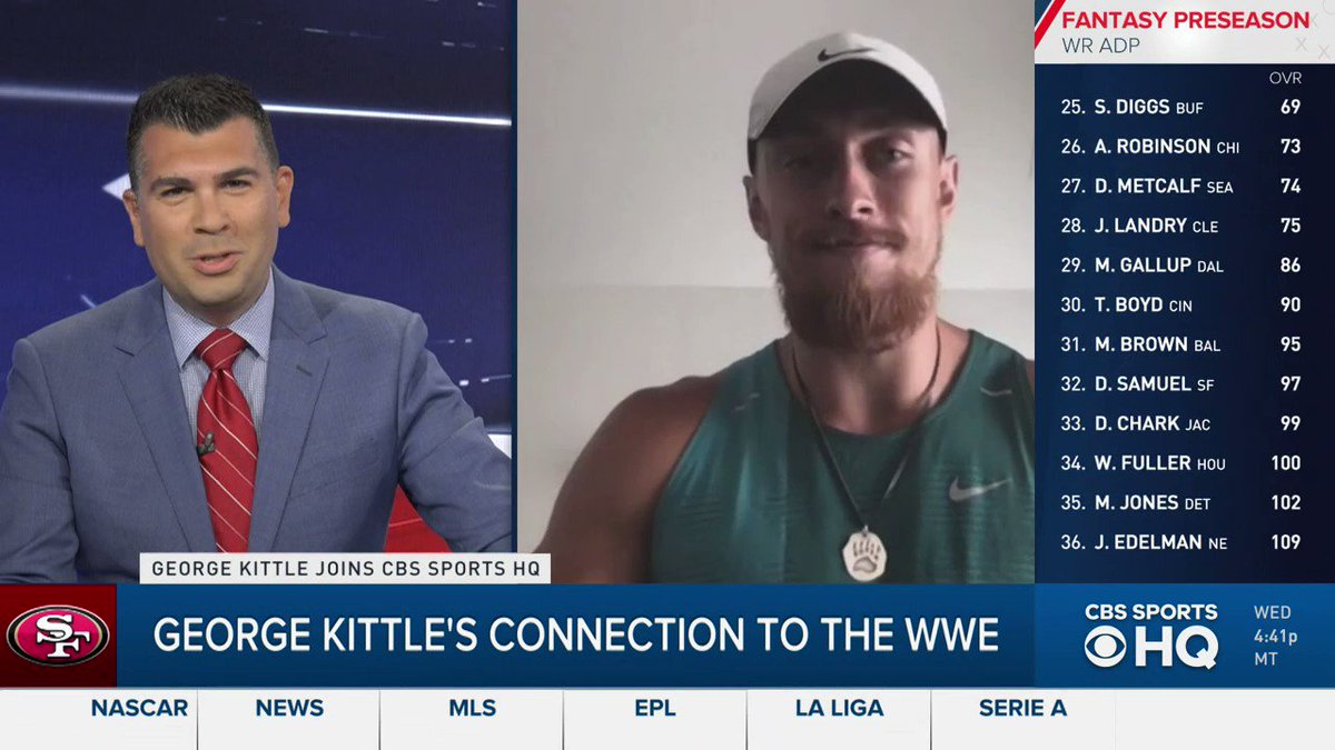 @CBSSportsHQ's photo on Kittle