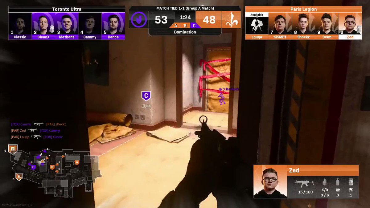 Paris Legion (@ParisLegion) on Twitter photo 2020-07-10 21:15:08 🇫🇷 Malgré un @ZachDenyer très chaud, on perd ce Domination. 1-2. Il faut égaliser sur Hackney Yard HP ! 📺 YouTube.com/CoDLeagueFR 🇬🇧 It was hot as hell, hot as Zed. But we lost Domination. 1-2. We need to win Hackney Yard HP! 📺 YouTube.com/CoDLeague #EnGarde | #CDL2020 🇫🇷 Malgré un @ZachDenyer très chaud, on perd ce Domination. 1-2. Il faut égaliser sur Hackney Yard HP ! 📺 YouTube.com/CoDLeagueFR 🇬🇧 It was hot as hell, hot as Zed. But we lost Domination. 1-2. We need to win Hackney Yard HP! 📺 YouTube.com/CoDLeague #EnGarde | #CDL2020