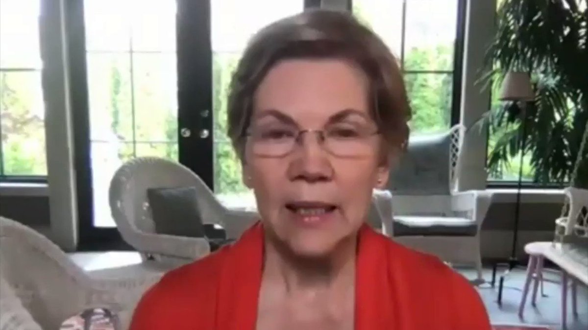 Quote of the Day! From Sen. Elizabeth 1/1024th Warren: “We need new leaders! We need new voices!” (Said in endorsing the election of a 77-year-old man who’s been in government in Washington for 50 years.)