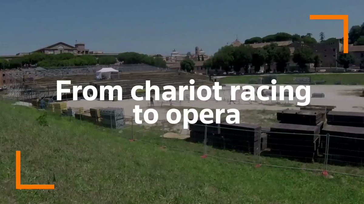 Rome’s Circus Maximus, one of the ancient world's biggest public entertainment venues that held chariot races, is set to begin a new season as an opera house https://t.co/Rxmklg6PIX https://t.co/EsDhRmMs5w