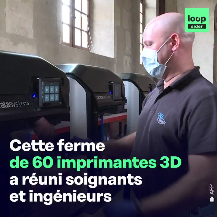 Cette ferme d'imprimantes 3D, installée sous l'hôpital Cochin, est un lieu d'innovations et d'échanges entre ingénieurs de @BONE_3D
et soignants de l'@APHP. https://t.co/zEnN5VXByL