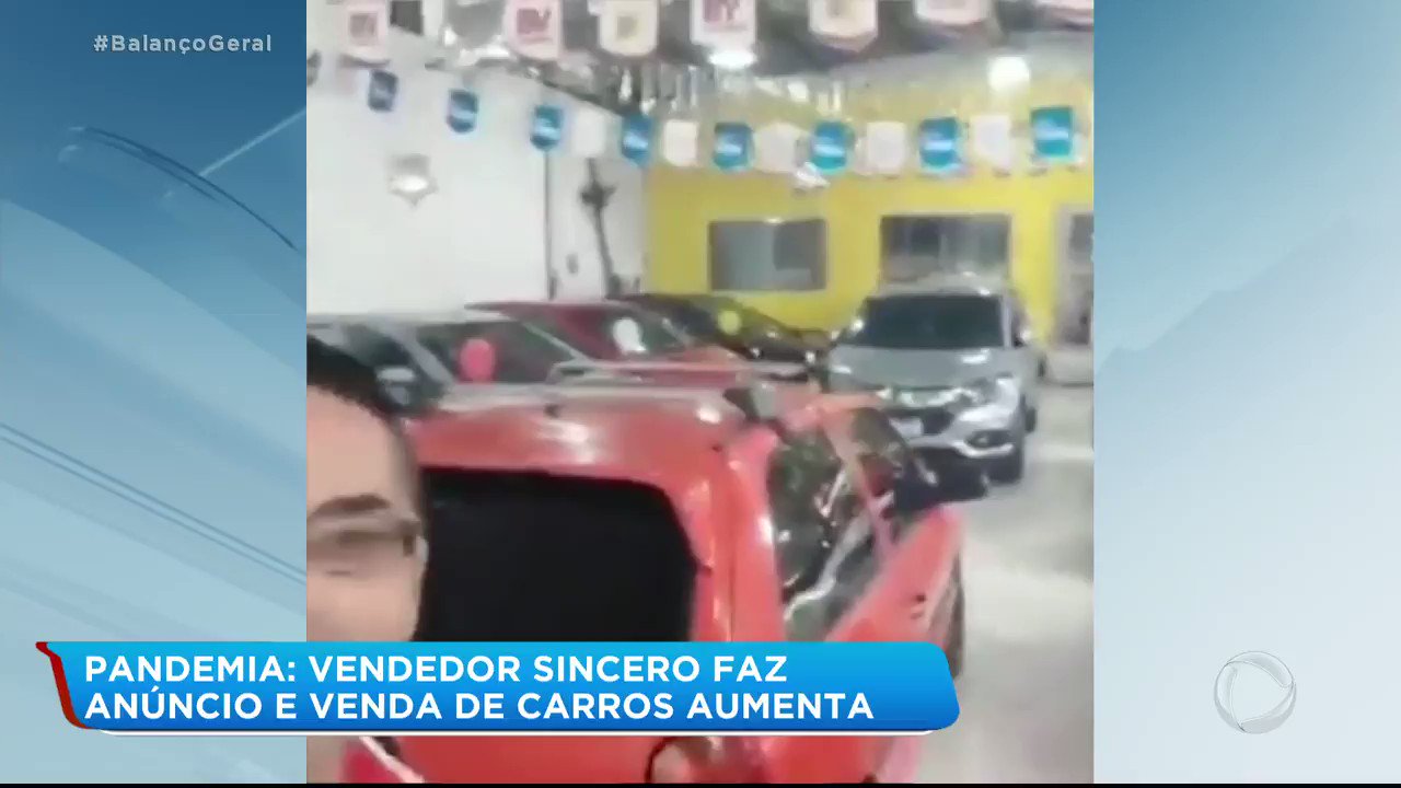 Botucatu: Vendedor Sincerão viraliza ao oferecer carros na