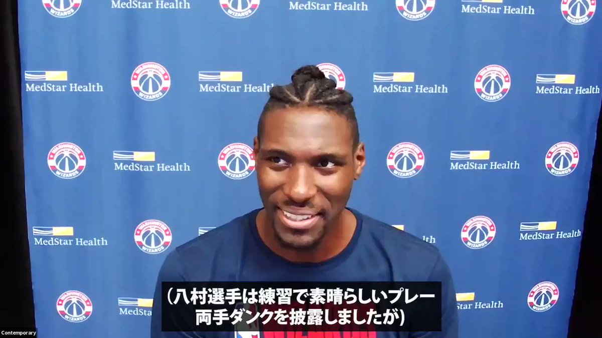 ワシントン ウィザーズ イアン マヒンミ選手 モリッツ ワグナー選手のインタビュー ハイライト マヒンミ選手 オーランドでのフリータイムは 書き物に専念している １日に５ １０ページ書いている ワグナー選手 バスケ選手として向上するには