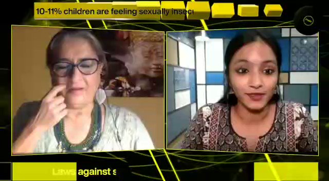 Mojo Story (@themojo_in) on Twitter photo 2020-08-03 03:37:24 10-11% children are feeling sexually insecure during the pandemic Smita Bharti (@_smitabharti_), Director of The Rakshin Project talks about the increase in child sexual abuse and what parents should be doing. In conversation with @NidhiSuresh_ Watch: youtube.com/watch?v=1nHbVK… 10-11% children are feeling sexually insecure during the pandemic Smita Bharti (@_smitabharti_), Director of The Rakshin Project talks about the increase in child sexual abuse and what parents should be doing. In conversation with @NidhiSuresh_ Watch: youtube.com/watch?v=1nHbVK…
