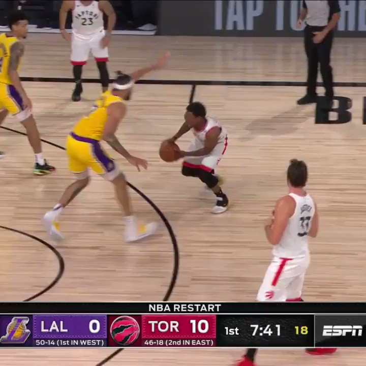 Count the @Raptors passes!
#WholeNewGame on ESPN https://t.co/N35nXeIKWR