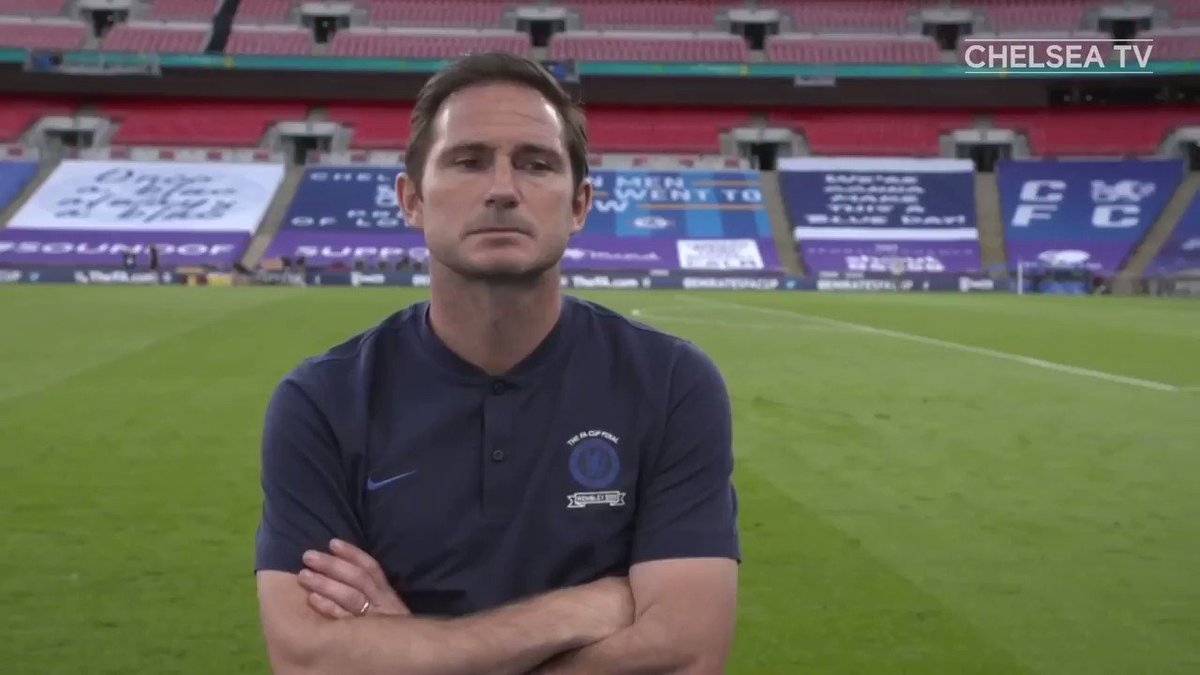 Chelsea FC (@ChelseaFC) on Twitter photo 2020-08-02 08:05:43 Frank Lampard reflects on yesterdays #HeadsUpFACupFinal defeat... Frank Lampard reflects on yesterdays #HeadsUpFACupFinal defeat...