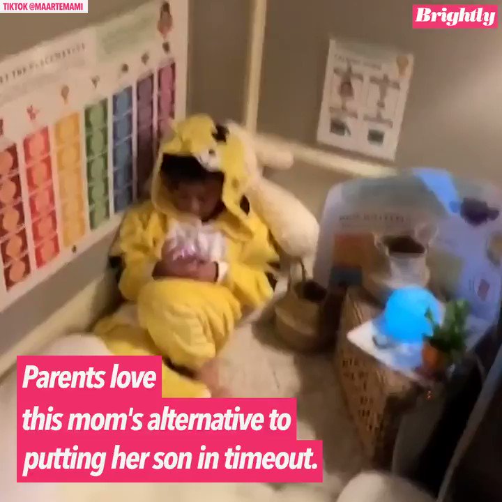 Good Morning America (@GMA) on Twitter photo 09/08/2020 02:00:00 This mom's “cool-down corner” for her son is parenting goals. gma.abc/3i0La8P This mom's “cool-down corner” for her son is parenting goals. gma.abc/3i0La8P