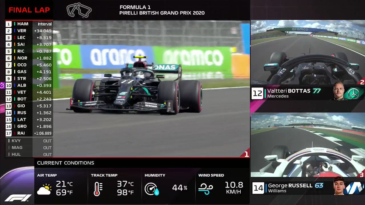 Relive Sunday's final lap in all its glory via our Pit Lane Channel 🍿👀
The Pit Lane Channel is just one of the features available to F1 TV subscribers
Sign up to F1 TV here 👉 https://t.co/fCD1Sv6vHh
#BritishGP 🇬🇧 #F1 https://t.co/7gTTWLxgOh