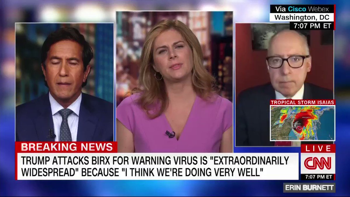 Dr. Sanjay Gupta says the current state of coronavirus cases in the US "isn't a matter of opinion."
"The numbers are terrible and we're probably wildly undercounting the number of infections in this country. Why? Because we're still not doing adequate testing." https://t.co/RCZrhS3684