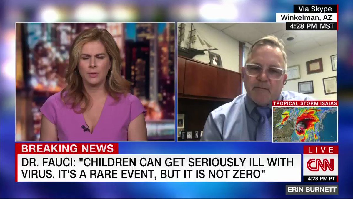 Jeff Gregorich, the superintendent of Hayden-Winkelman Unified School District, says he’s worried about reopening schools amid the coronavirus pandemic.
“I believe strongly that if we brought the kids all in, it would endanger not only the teachers but also their families.” https://t.co/0sxGANnQ1U