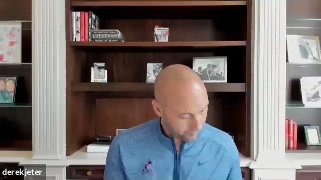 Miami Marlins Virtual Press Conference with CEO Derek Jeter.
Continued here: https://t.co/8jfCTFhCcX https://t.co/qbnaurG57v