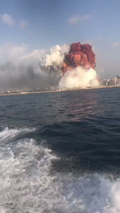 #WATCH: "The second explosion was terrifying - the whole building shook" - Arab News speaks with witnesses on the ground in #Beirut after the #BeirutExplosion
More here: https://t.co/JOMOI4AVaW https://t.co/7cre2nGNm3