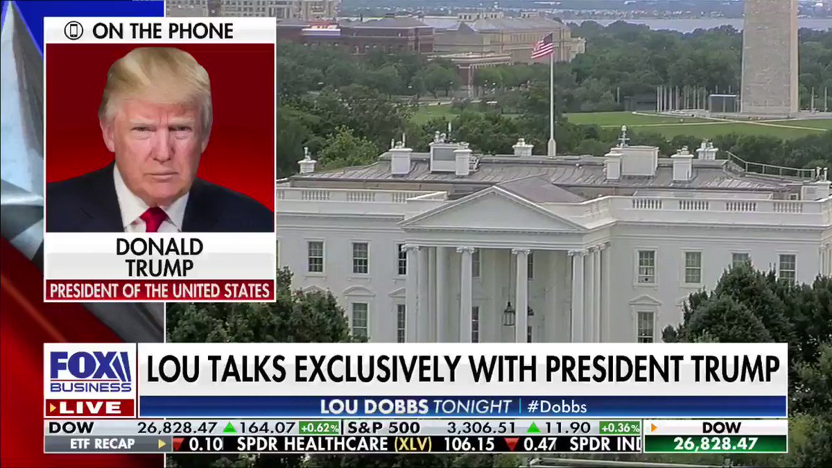 Record Setting Enthusiasm: President @realDonaldTrump says he thinks he has more support than ever. #AmericaFirst #MAGA #Dobbs https://t.co/QloGttHXGy
