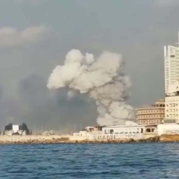Dramatic video shows the massive explosion near Beirut's port that caused destruction to homes miles away.
At least 80 people were killed and 4,000 injured: https://t.co/RKUsgPjNg9 https://t.co/6acy9e04WN
