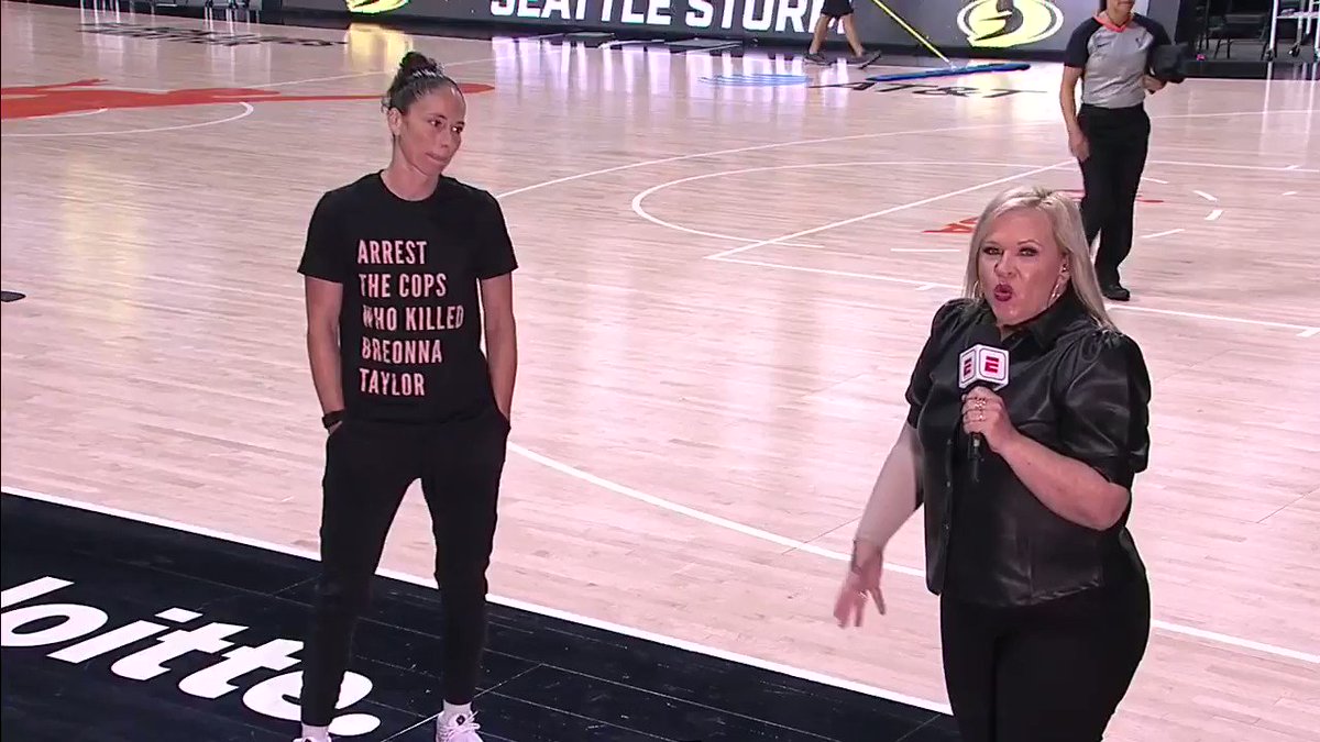 .@S10Bird is happy to see @DianaTaurasi back out on the court just like the rest of us 🙌 https://t.co/PoYCfVbWMx