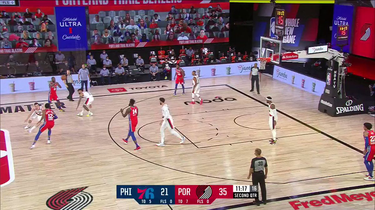 ブレイザーズを導いた３ D選手ギャリートレントジュニア Garytrent Jr Nba バスケブログ Dametime