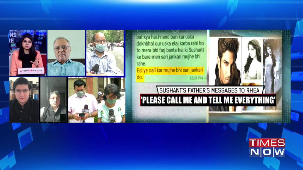 TIMES NOW (@TimesNow) on Twitter photo 2020-08-11 08:00:03 The angle cannot be Rhea siphoned off Sushants money because they were in a live-in relationship: @ManasviThapar, Lawyer & Political Analyst tells TIMES NOW. | #SushantMurderQuestion The angle cannot be Rhea siphoned off Sushants money because they were in a live-in relationship: @ManasviThapar, Lawyer & Political Analyst tells TIMES NOW. | #SushantMurderQuestion