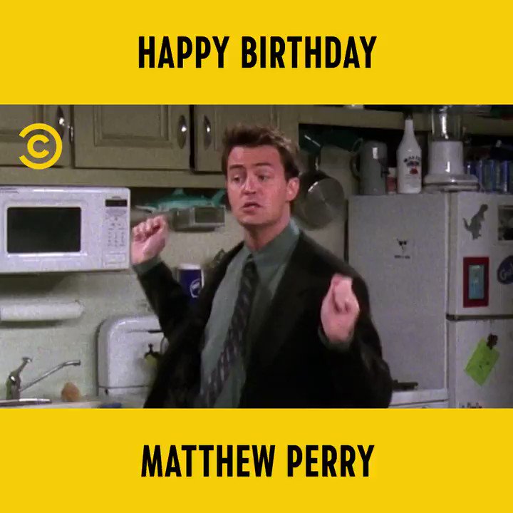 Happy birthday to the Chan Chan Man himself, Matthew Perry!   