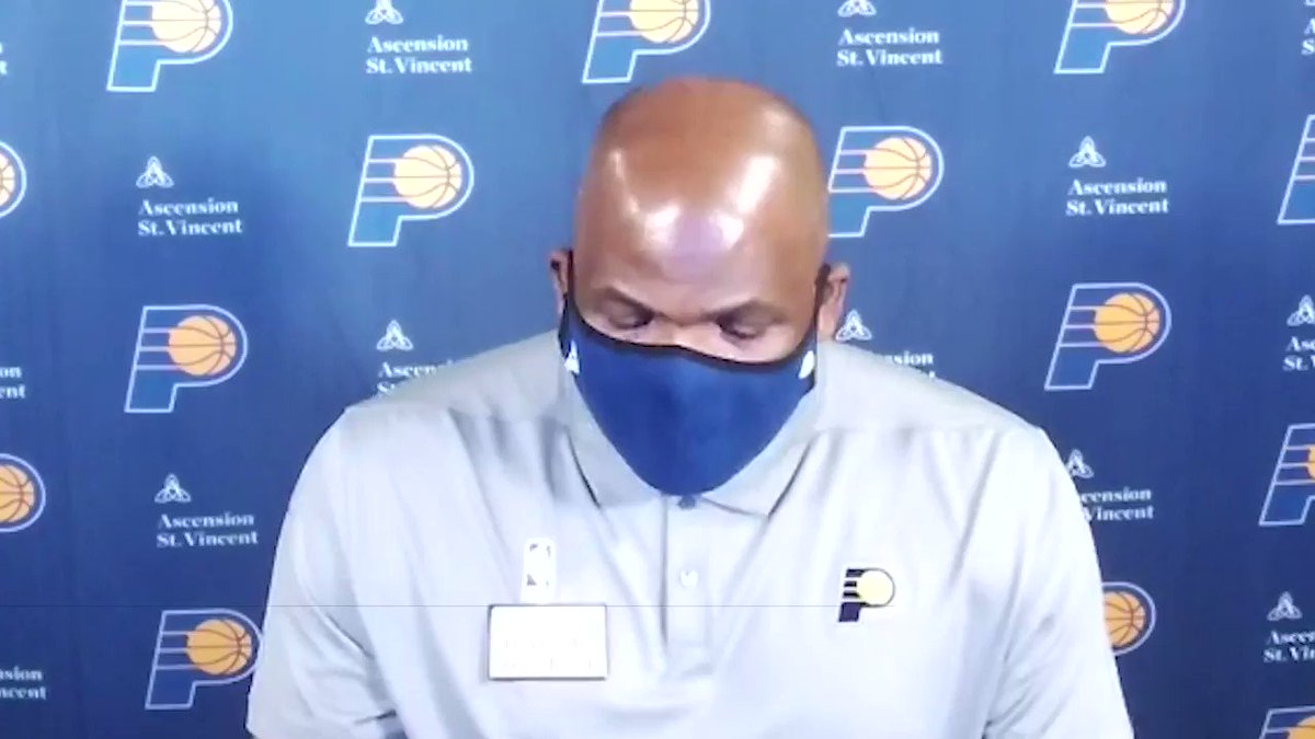"I thought we did a good job of recovering to the paint, not getting too flat, and rebounding the basketball, which led to us getting out in transition," said Coach McMillan.
Hear from the team after tonight's #PacersWin π₯ https://t.co/Ou7oYCE200