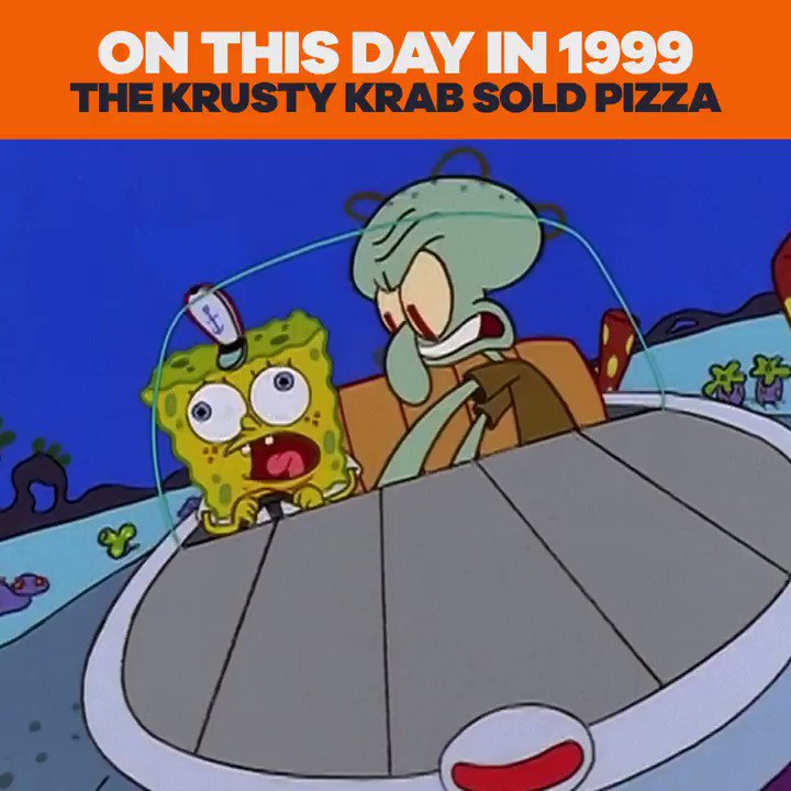Nickelodeon The Krusty Krab Pizza Is The Pizza For You And Me T Co Nrj7dte4mg Twitter