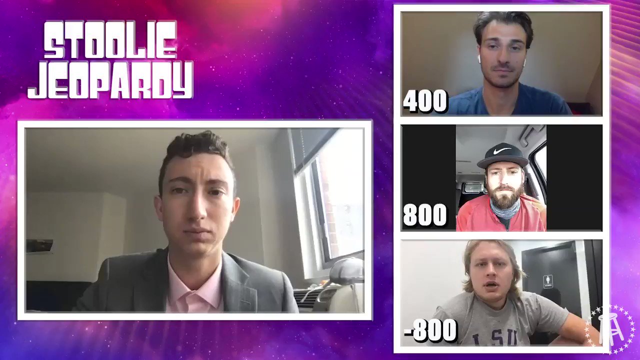 Barstool Sports on Twitter "The Barstool word play in Stoolie Jeopardy