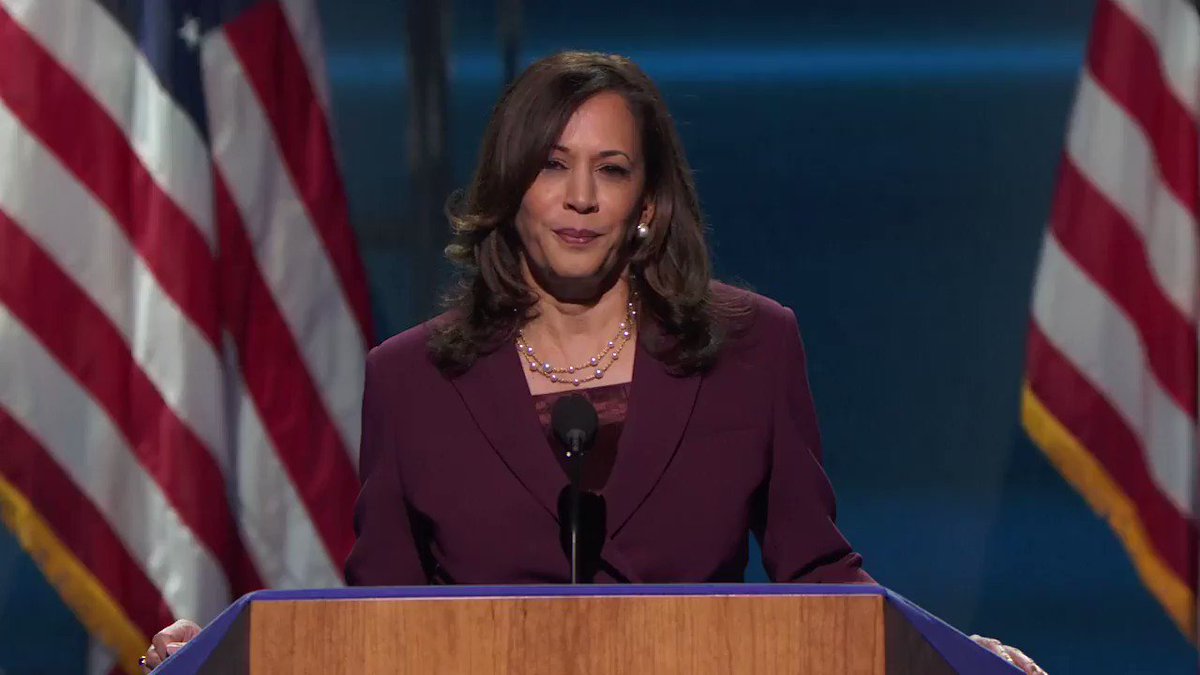 Kamala Harris (@KamalaHarris) on Twitter photo 20/08/2020 05:01:22 Trump’s failure of leadership has cost lives and livelihoods. Trump’s failure of leadership has cost lives and livelihoods.
